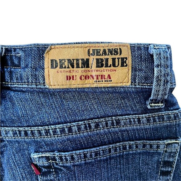 Du Contra Womens Low Rise Boot Cut  Medium Wash Blue‎ Jeans Size 38 (B10024) - Picture 10 of 11